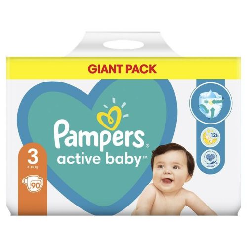 Pampers Active Baby pelenka 3, 6-10 kg 90db