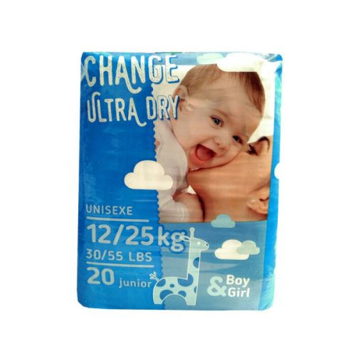 Change pelenka Ultra dry (5-ös) 12 - 25 kg (20 db/cs)