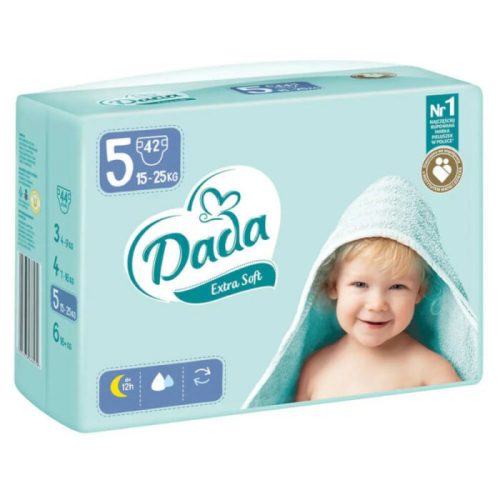 Dada pelenka Extra Soft (5-ös) 15 - 25 kg (42 db/cs)