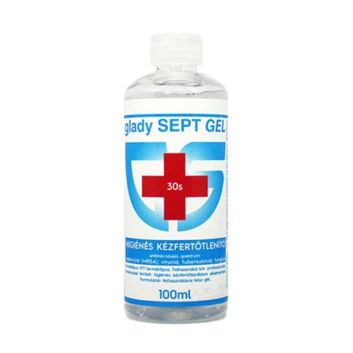 Glady SEPT Kézfertőtlenítő gél Antibakteriális, viruicid (100 ml/db)