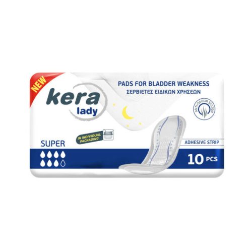 Kera Lady Inkontinencia betét (méret: super) (10 db/cs)