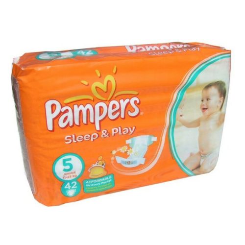 Pampers Sleep&Play pelenka 5, Junior, 11 - 18 kg 42 db