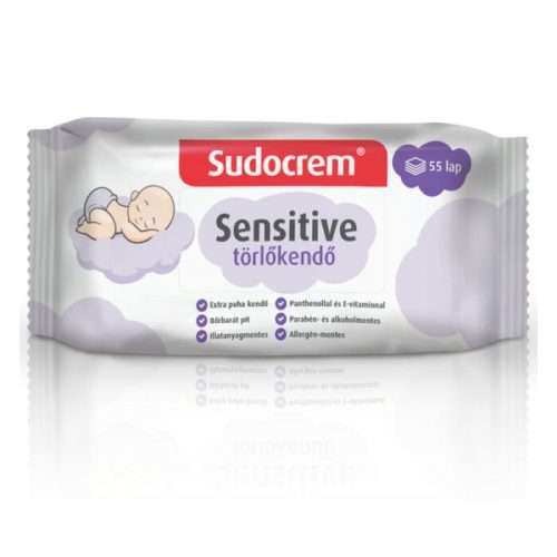 Sudocrem Popsitörlő sensitive