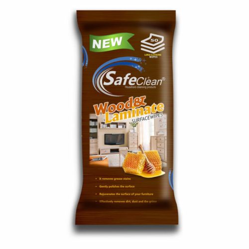 Safe Clean Tisztítókendő Bútorápoló (50 db/cs)