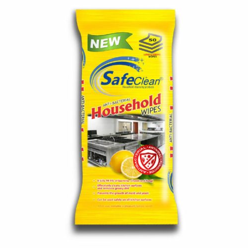 Safe Clean Tisztítókendő Konyhai, antibakteriális (50 db/cs)
