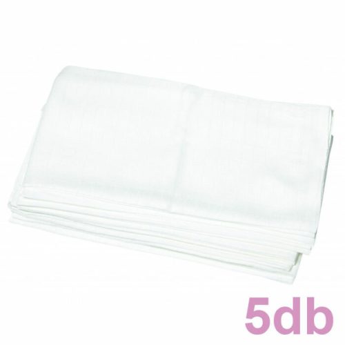 BabyBruin Textilpelenka Cseh fehér 70 * 70 cm (5 db/cs)
